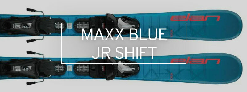 ELAN エラン スキー板 キッズ ジュニア 2025 MAXX BLUE JR SHIFT