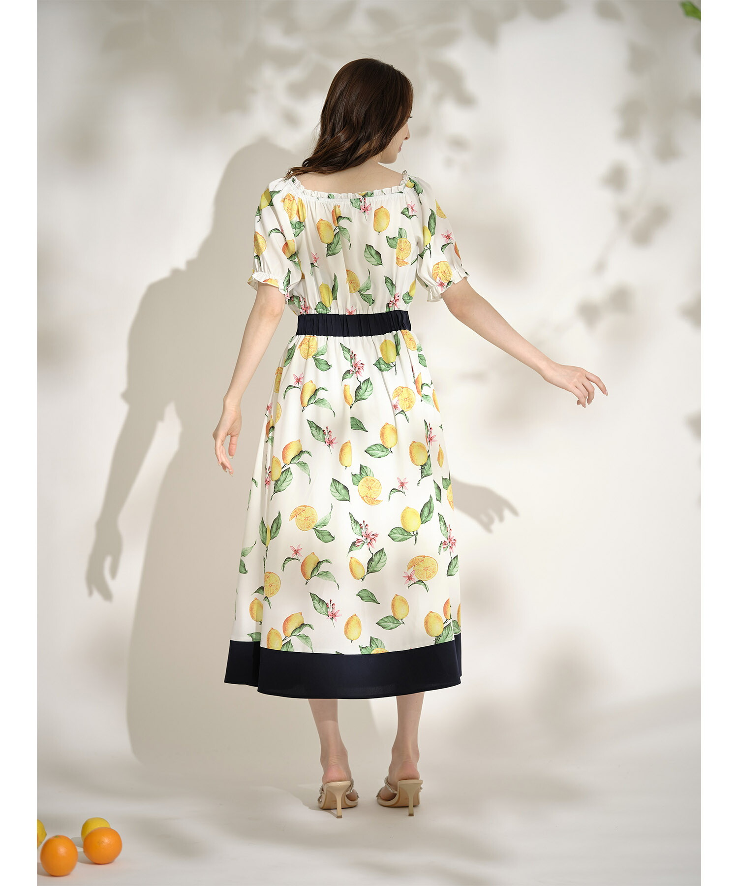 ストア DOLCE&GABBANA キッズワンピース レモン柄&デニムスカート