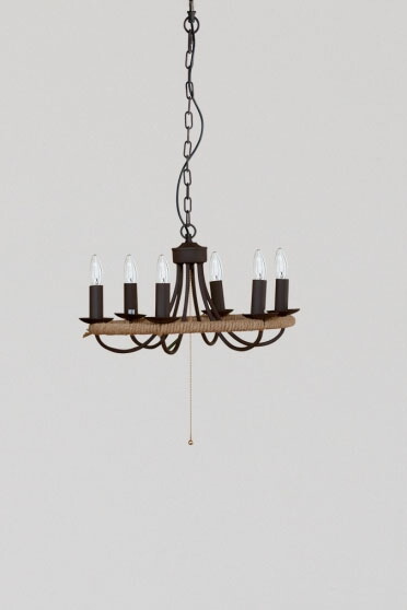 楽天市場】HERMOSA ハモサ CIRCLE ROPE CHANDELIER サークルロープ