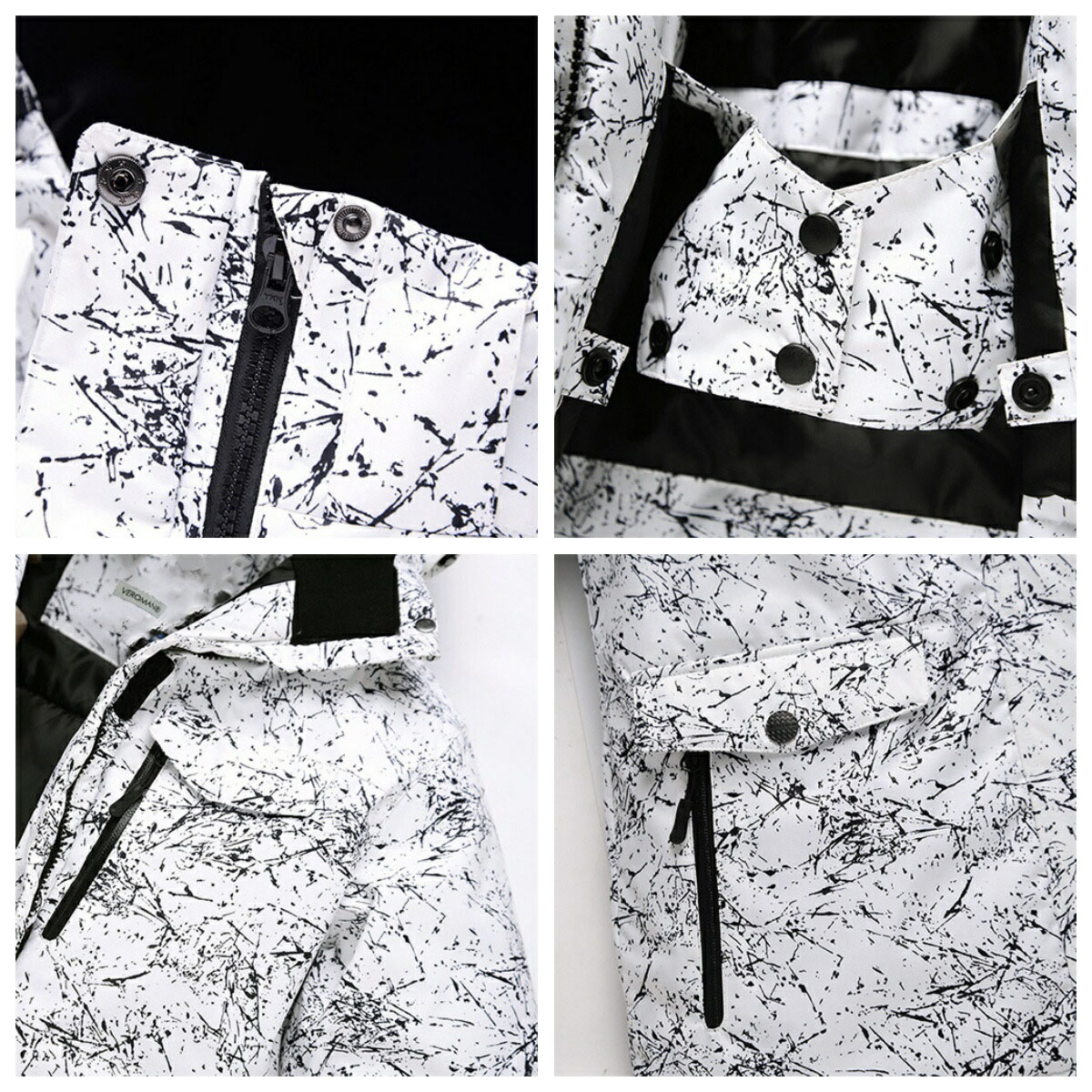 楽天市場】VeroMan スノーボード スキー ウェア 上下セット 耐水圧