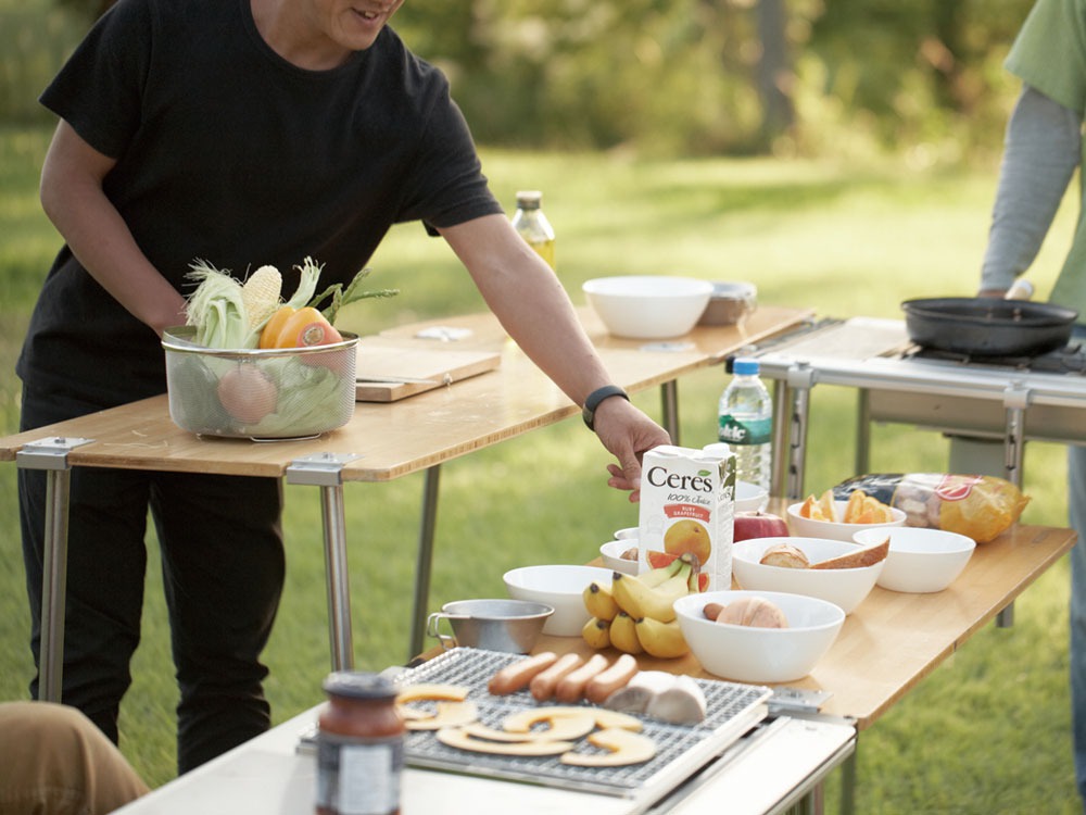 スノーピーク( peak)マルチファンクションテーブル竹CK-116TR snow peak（スノーピーク） マルチファンクションテーブル竹 CK-116TR