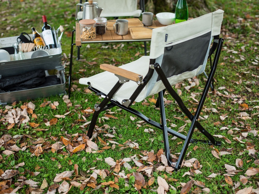 楽天市場】[LV-093IV]snow peak (スノーピーク ) ローチェアショート