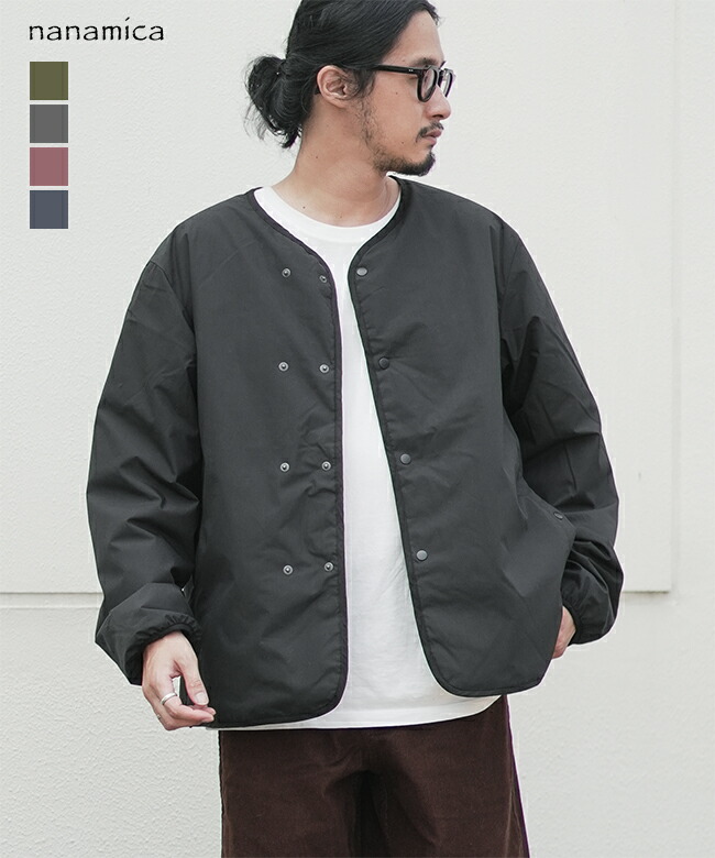 SALE 30%OFF】[SUAF361]nanamica(ナナミカ) Reversible Down Cardigan