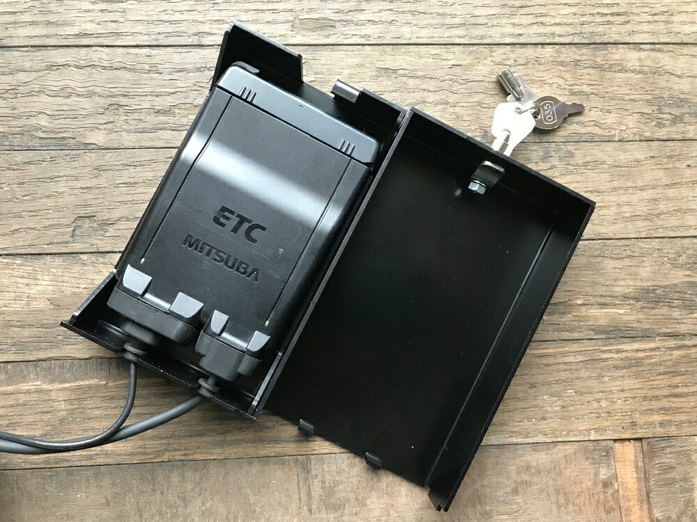 楽天市場】国産 1年保証付 送料無料 ETCケース バイク用 鍵付き 汎用