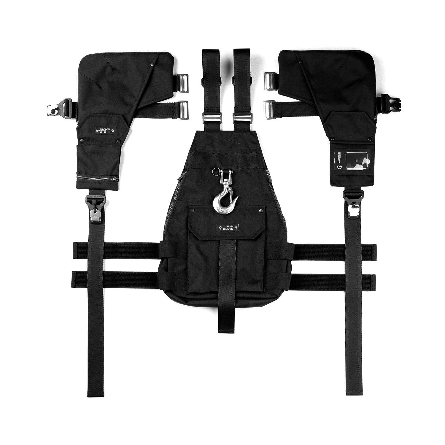 Junya Watanabe MAN x mxDVS Edition FW24 Logo-Patch Cargo Vest