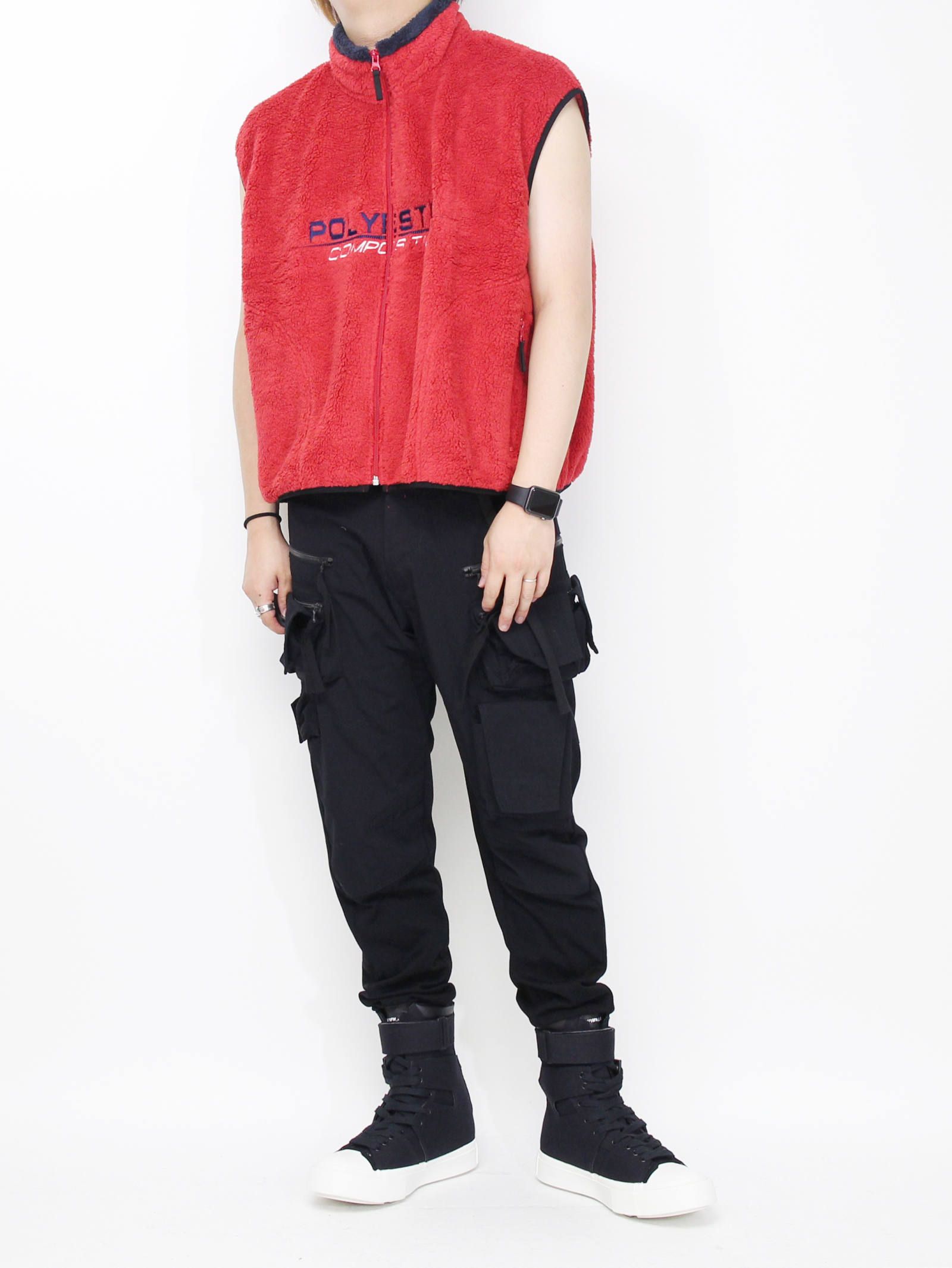 doublet - ポリエステルフリースベスト - 