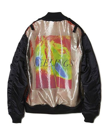 CHRISTIAN DADA - ボンバーブルゾン - Graphic Print Skeleton Bomber