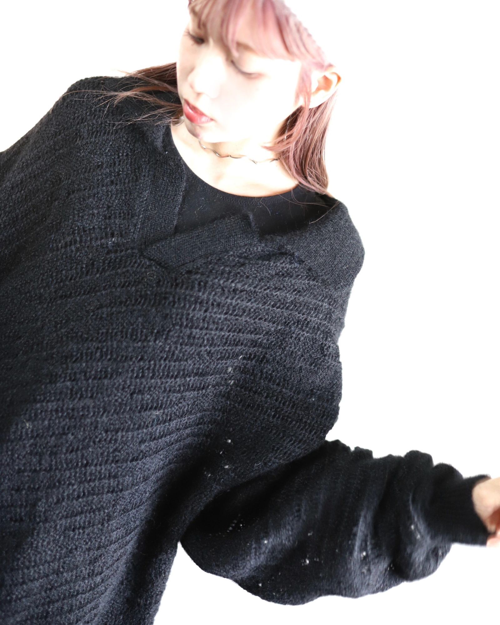 YOKE - YOKE ヨーク24SS SILK MOHAIR PULLOVER SWEATER(YK24SS0671S