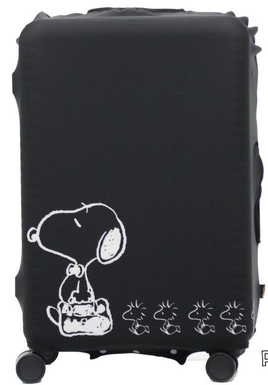 スヌーピー スーツケースカバー Lサイズ PN53 おでかけブラック 7129-L