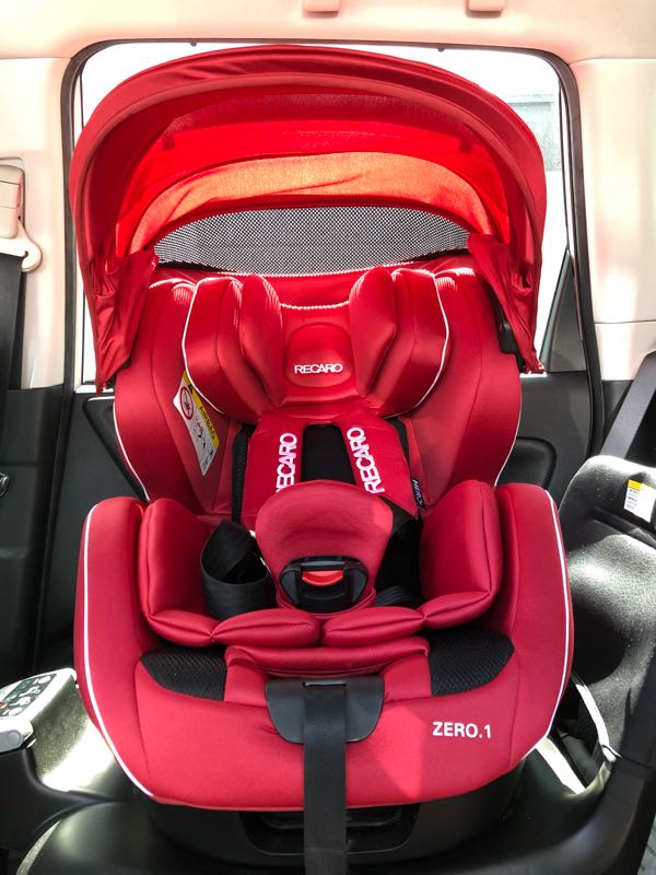 レカロのチャイルドシートzero.1｜はし@C27のブログ｜FORESTER LIFE