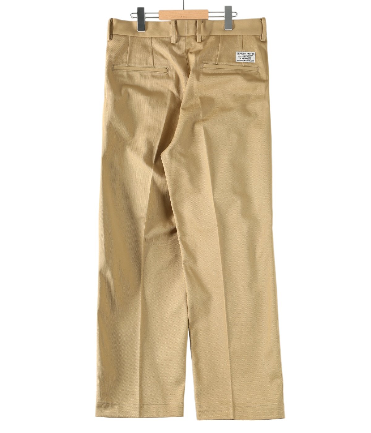 DOUBLE PLEATED CHINO TROUSERS ( TYPE-1 ) | WACKO MARIA(ワコマリア