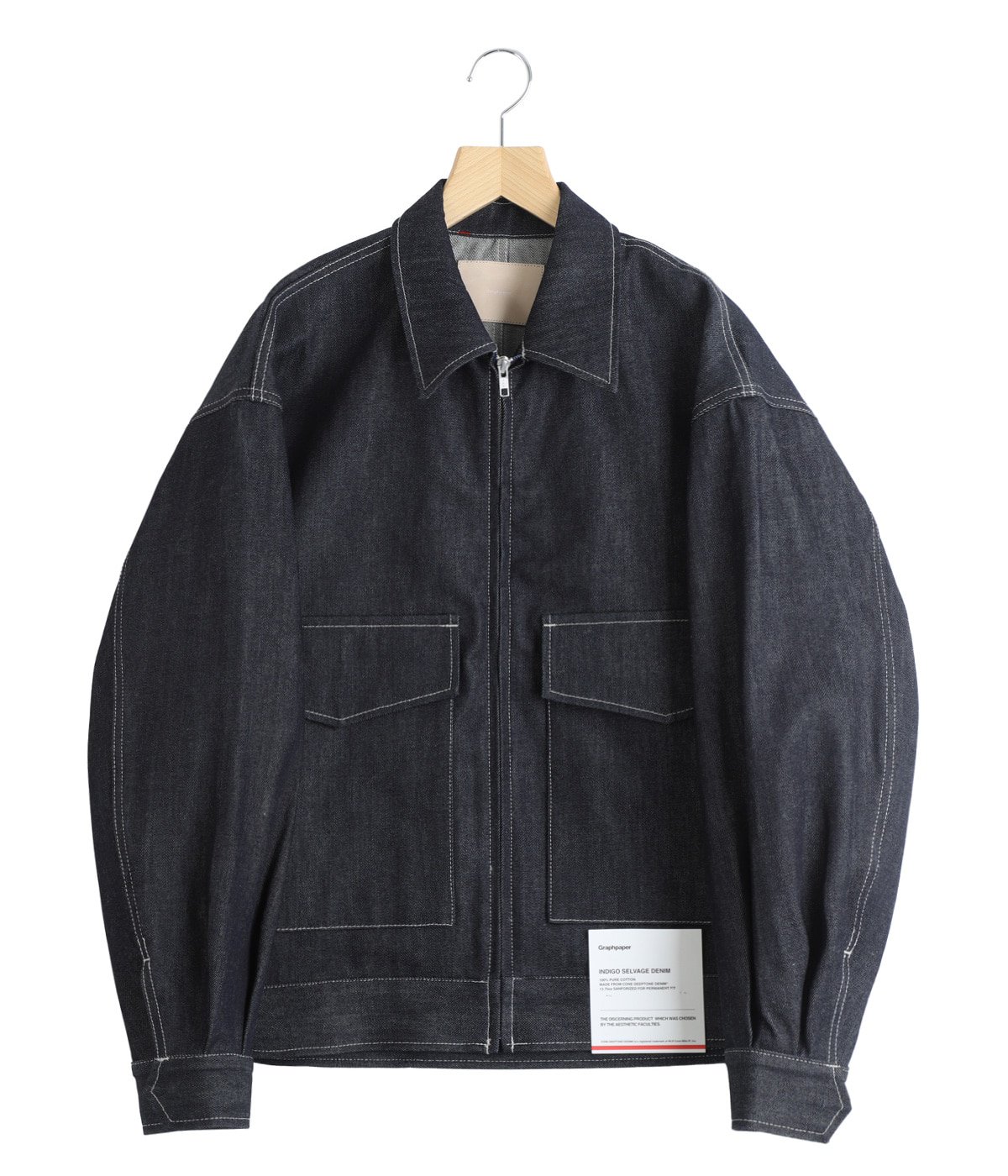 Selvage Denim Zip Jacket | Graphpaper(グラフペーパー) / アウター