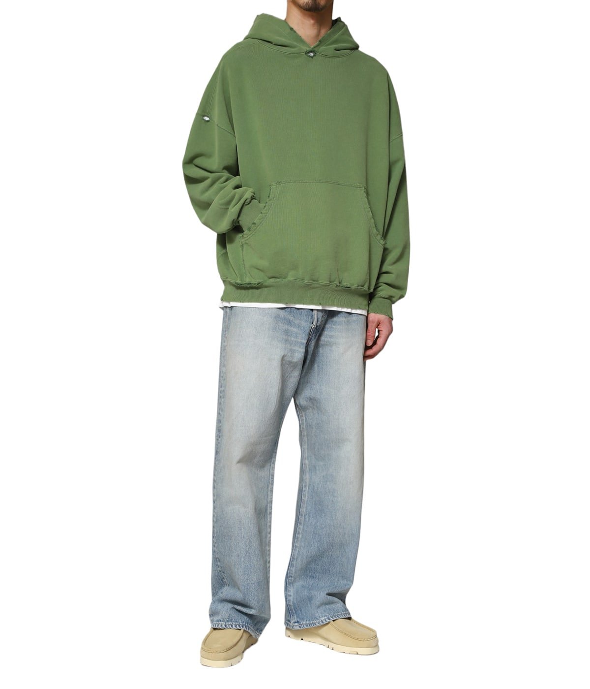 ダブルSP加工裏毛パーカ | REMI RELIEF NAVY LABEL(レミレリーフ