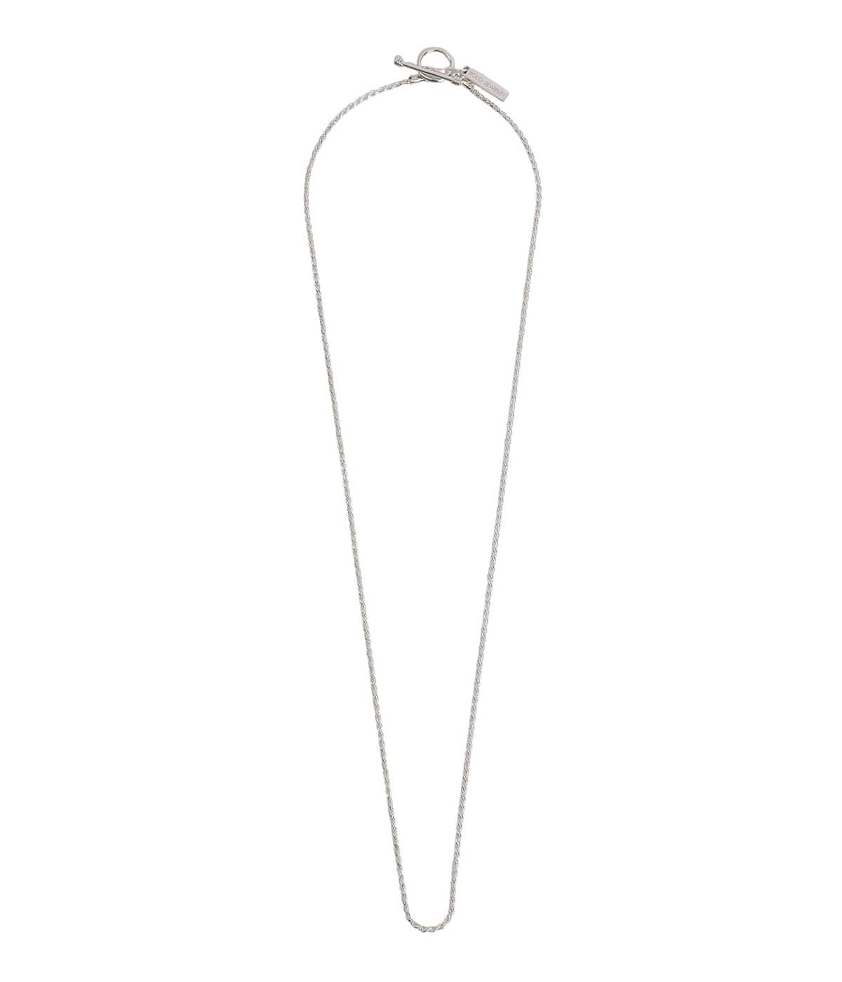 Tiny French Rope Link Necklace | XOLO JEWELRY(ショロ ジュエリー