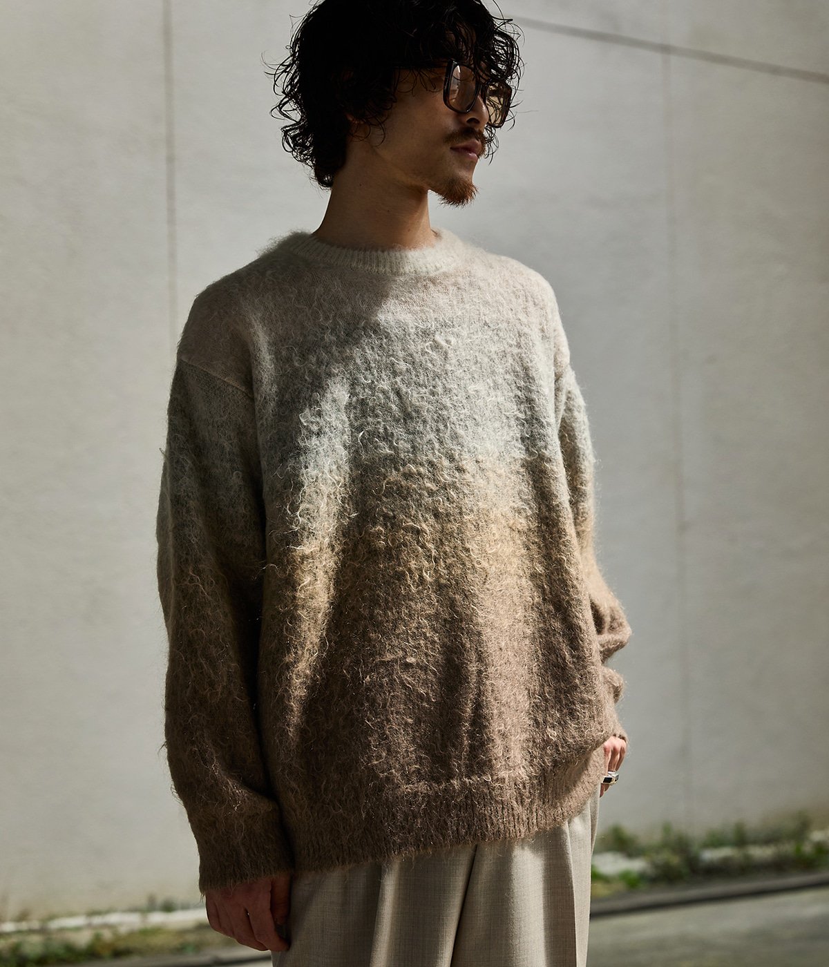 別注 GRADATION MOHAIR KNIT PULL OVER | YOKE(ヨーク) / トップス