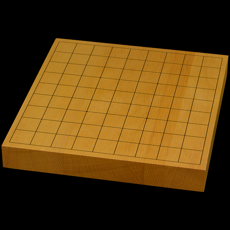 おまかせ】本榧卓上将棋盤 1.5寸（ハギ盤・上） | 前川榧碁盤店