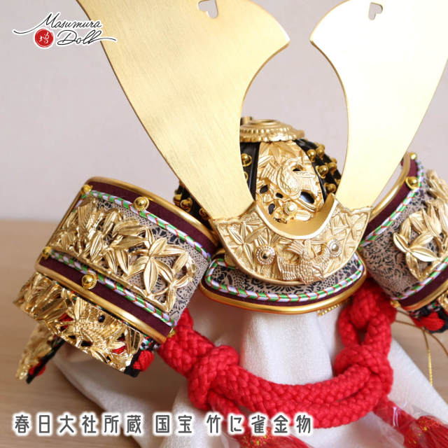 希少 明治30年◇京七宝 稲葉七宝 内金鍍金(竹/雀) 外観(花鳥図) 小物