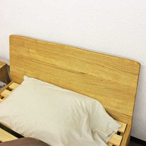 栗無垢 シングル セミダブル ベッドフレーム ひのきスノコ