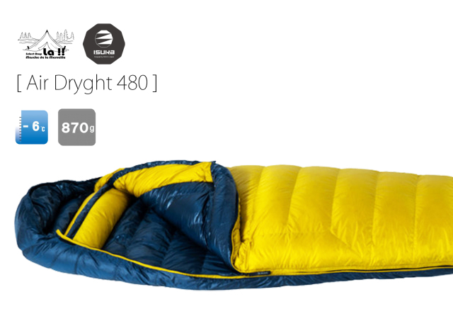 ISUKA / イスカ 】エアドライト 480 / マイナス 06 度対応、春から秋