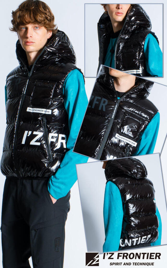 アイズフロンティア I'Z FRONTIER ダウンベスト 9876 防寒着｜防寒着