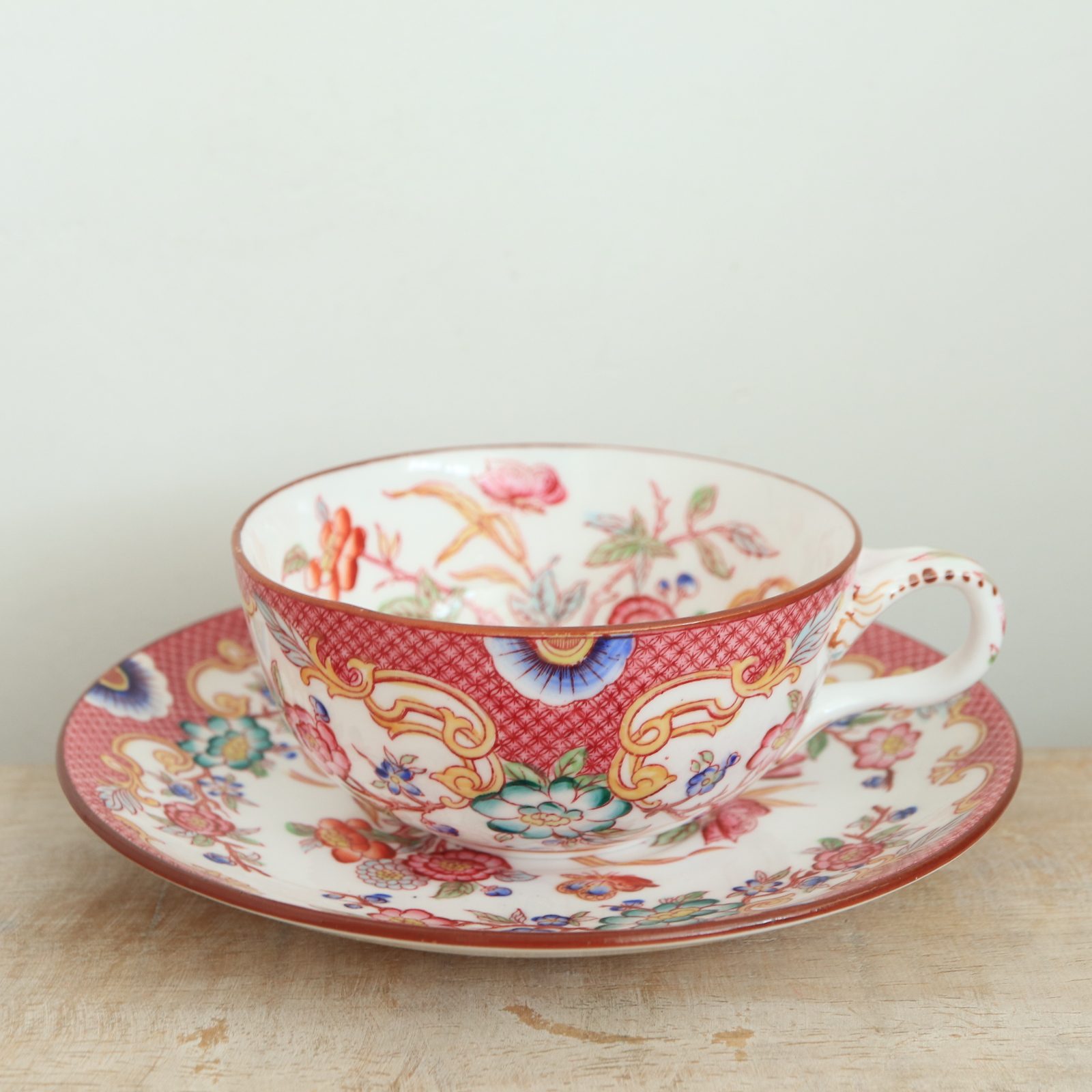 アンティーク カップ＆ソーサー サルグミンヌ ミントン 216 フランス