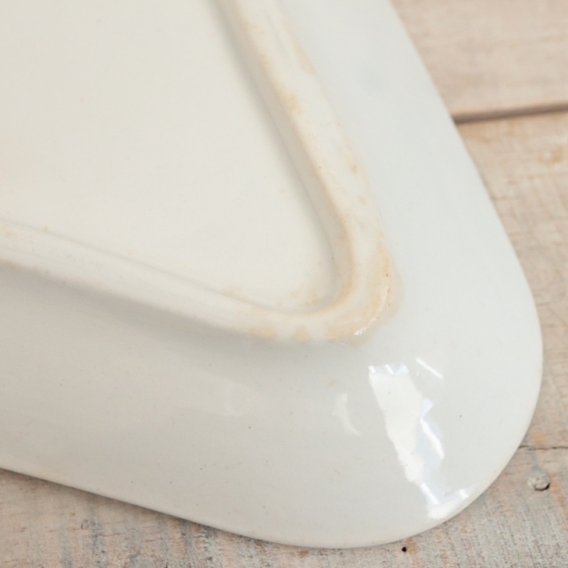 アンティーク ラヴィエ ブールドネージュ オーバル皿 BOULE DE NEIGE