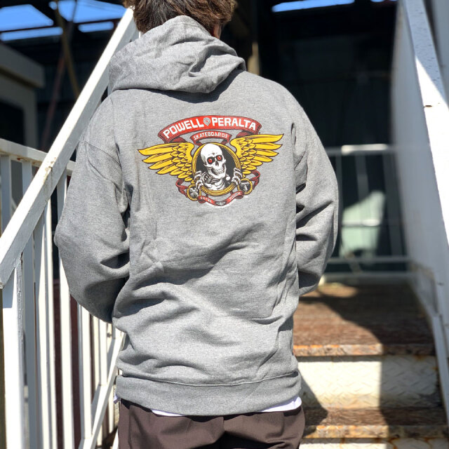 POWELL PERALTA / WINGED RIPPER P/O HOODIE