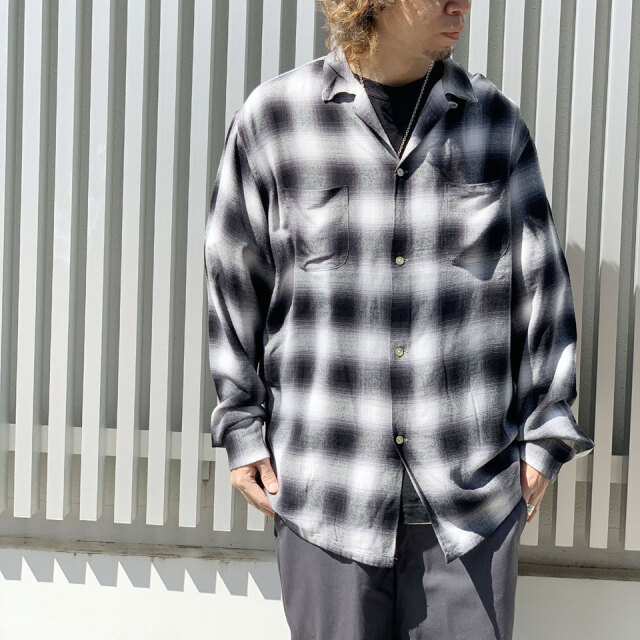 TOWN CRAFT / OMBRE 60S LOOP COLLAR SHIRTS