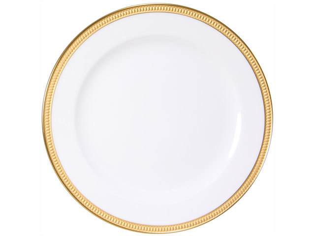 クラウン（エンボス） 20cmデザート皿