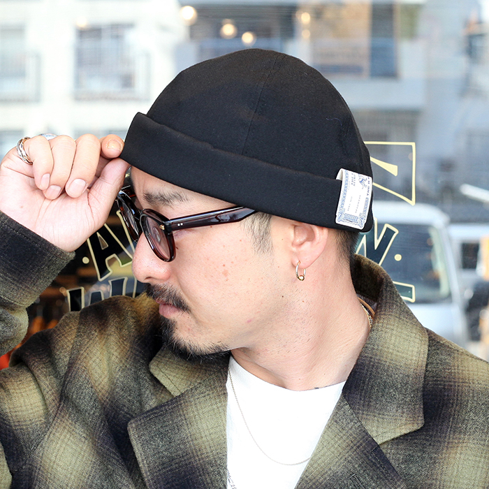 H.W. DOG&CO ロールキャップ ストライプ H.W. DOG&CO ロールキャップ