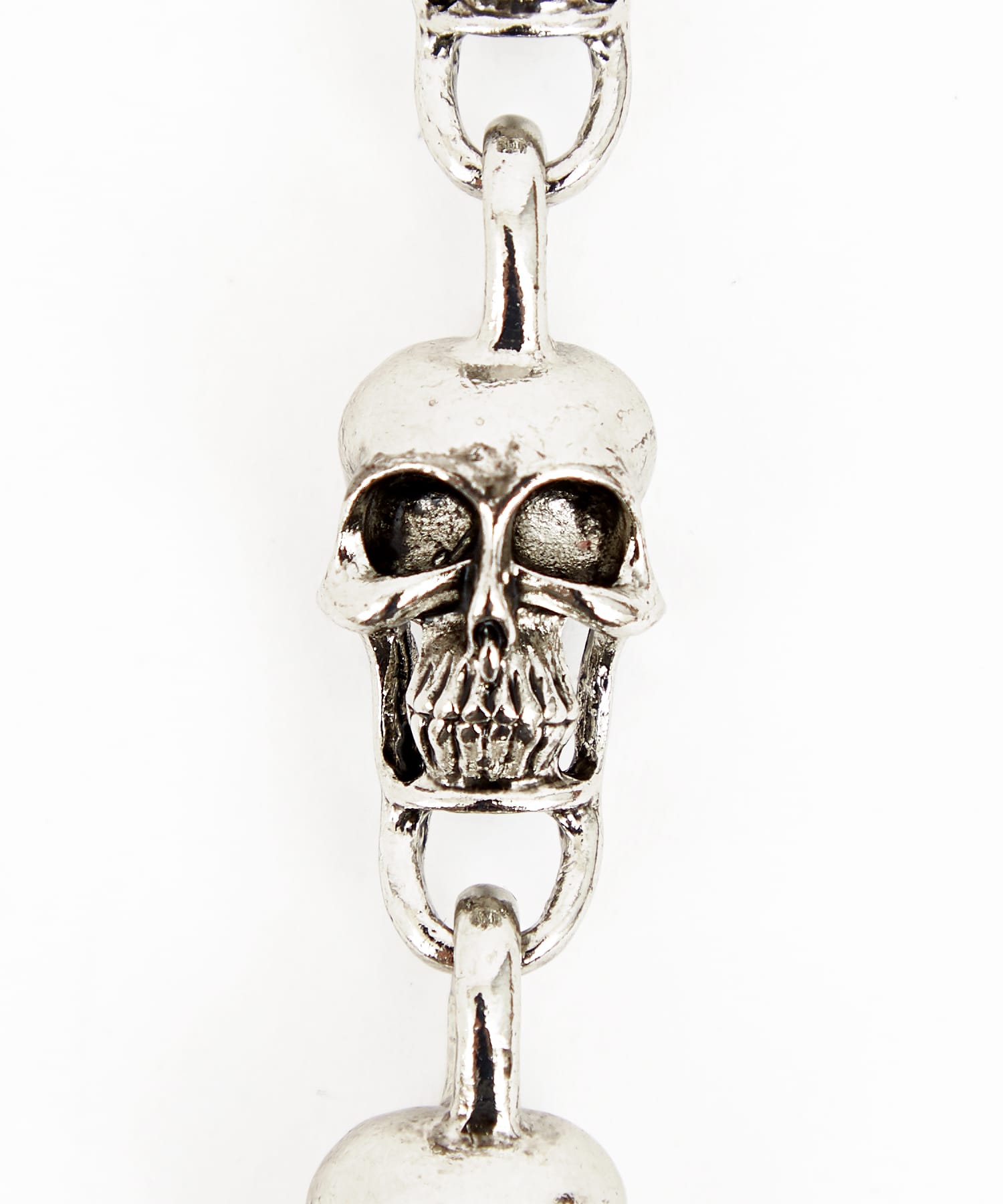 スカルブレスレット / メンズ レディース バングル ガイコツ ドクロ