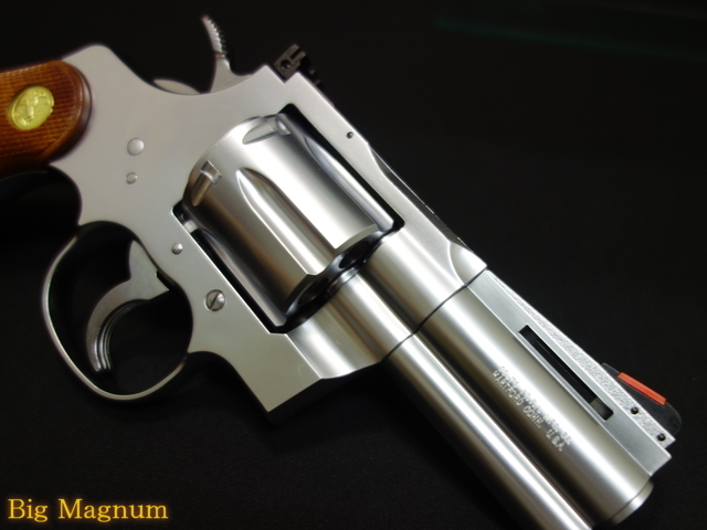 タナカコルトパイソンモデルガン 3インチRモデルステンレス