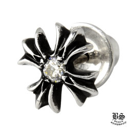 クロムハーツCHプラススタッドwithダイヤモンド（ピアス）|クロム