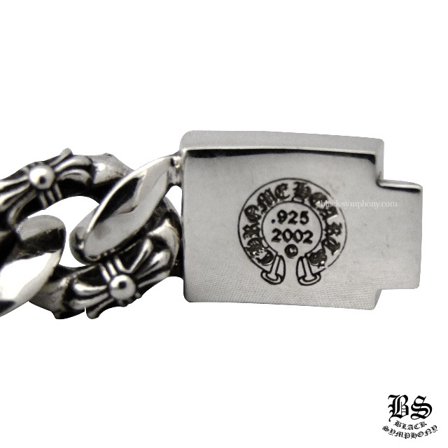 クロムハーツファンシーチェーンボックスブレスレット15リンク|クロム