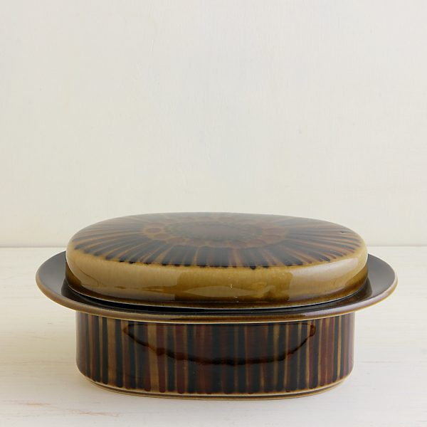 ヴィンテージ】Arabia/アラビア/KOSMOS/コスモス/バターケース COMFOTA