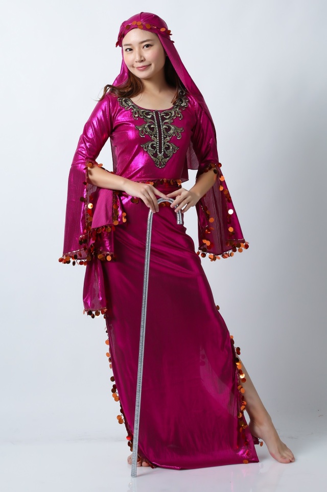 サイーディドレスSAI54-2(フーシャ) ベリーダンス、フォークロア衣装