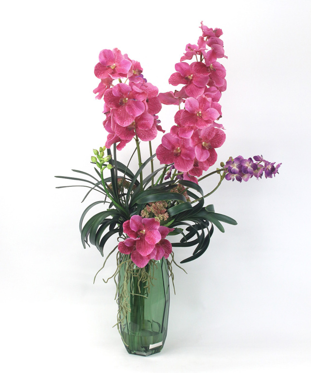 バンダ4L24-pk アートフラワー アーティフィシャルフラワー ギフト