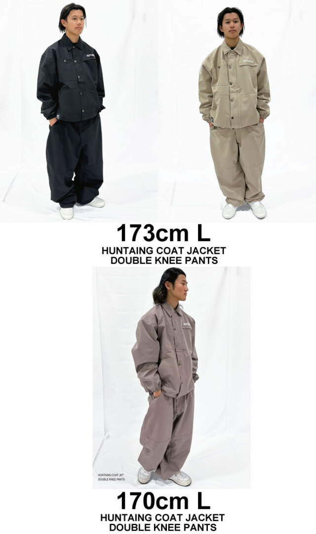 在庫限り] 24-25 REPUBLIC &CO リパブリック ウェア パンツ DOUBLE