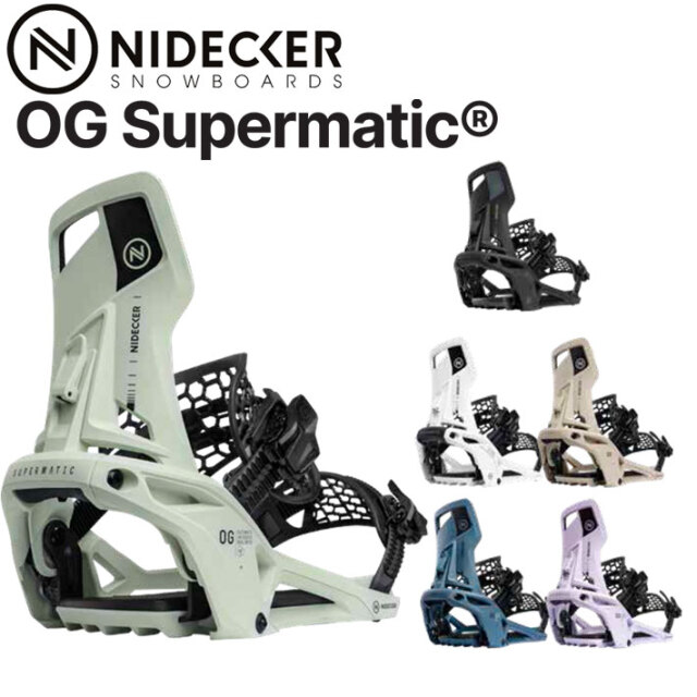 25-26 NIDECKER ナイデッカー ビンディング OG Supermatic スーパー