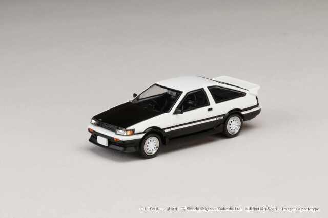 ホビージャパン 1/64 (ダイキャスト製) Toyota COROLLA LEVIN (AE86