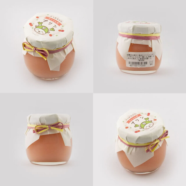ふっかちゃんプリン(さくらんぼ) 95g【ふっかちゃんミュージアム（埼玉
