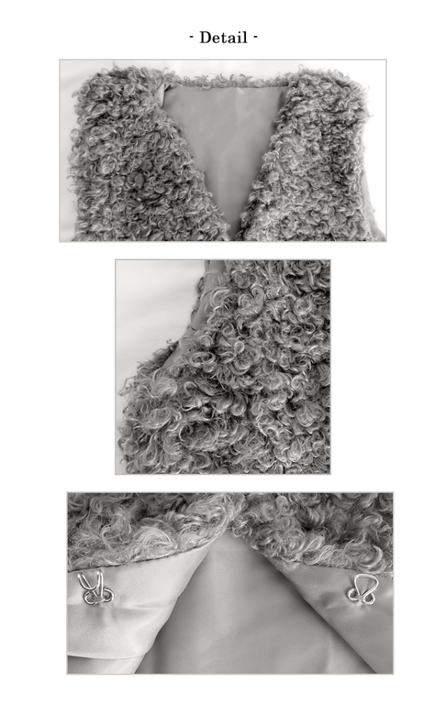 プードルファーベスト【7h-831-04825】