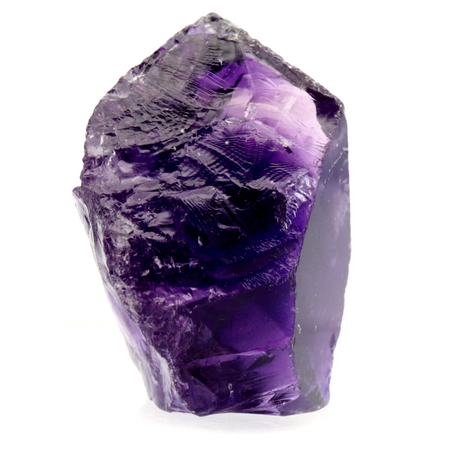 アメジスト 原石 ナチュラル 1点もの 50g 宝石質 加工用 ブラジル