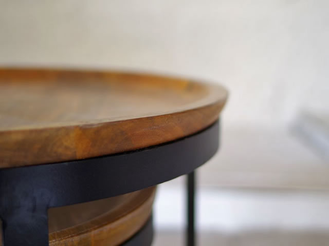 CY IRON COFFEE TABLE S・Lセット CYアイアンコーヒーテーブル S・L