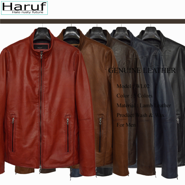 ライダースジャケット レザージャケット 革ジャン メンズ 本革