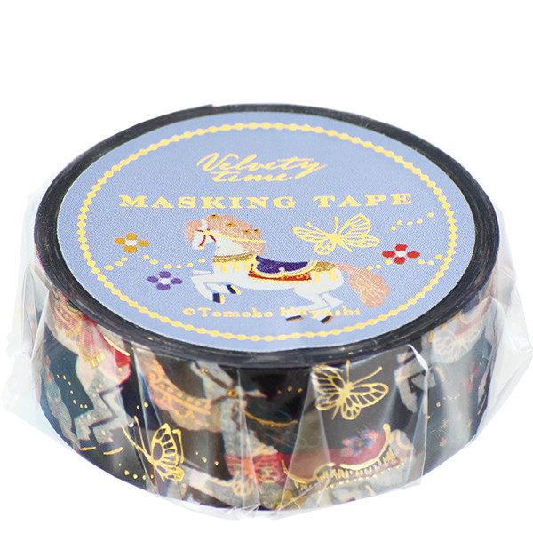 Tomoko Hayashi マスキングテープ「メリーゴーラウンド」