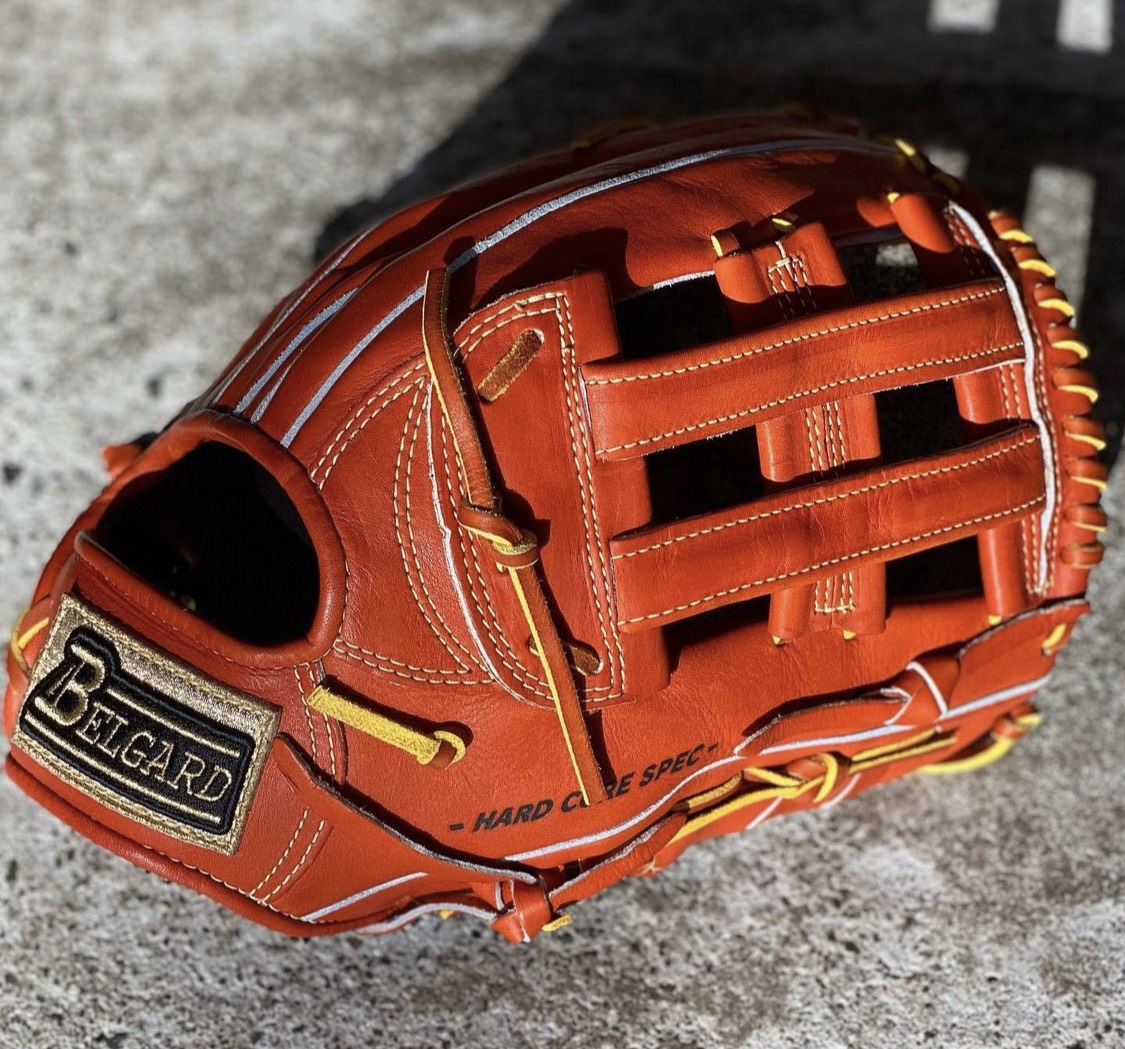 アクセフベルガード 硬式用 投手用グラブ 横型 ブラック アクセフ