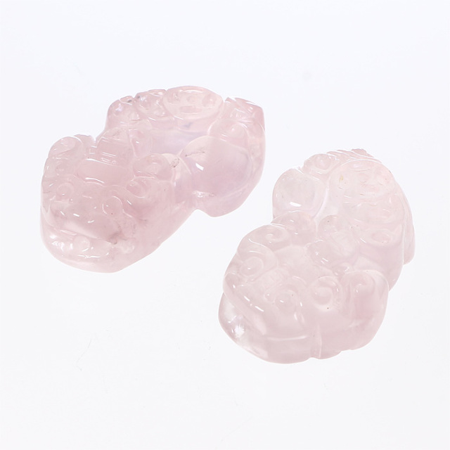 貔貅（ヒキュウ） ローズクォーツ （アソート） No.19 | 神棚・神具の