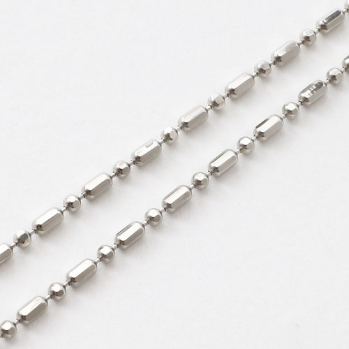 送料無料】【日本製】プラチナ/Pt850 カットボール ブレスレット