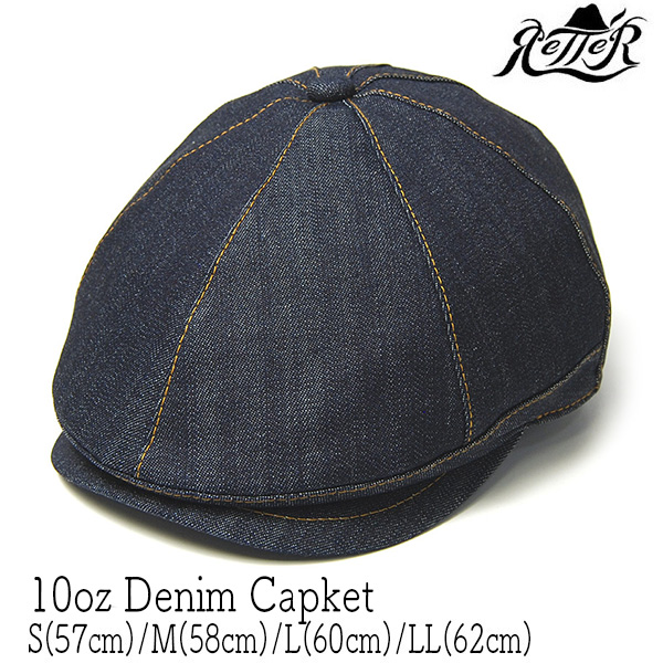 Retter(レッター) デニムキャップケット 10oz Denim Capket メンズ